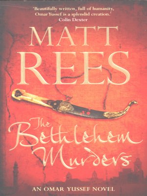 cover image of The Bethlehem murders